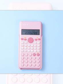 Calculadora científica de color macaron, calculadora compacta y de moda con funciones prácticas, esquema de color macaron, esencial para estudiantes y oficina, ayuda con cálculos matemáticos, adecuada como regalo para estudiantes, maestros, colegas, amigos, para cumpleaños, vacaciones, estilo minimalista, color macaron, regalo para entusiastas de las matemáticas - Una pieza - Ver 7