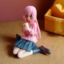 Seated Pose Anime Beauty Figurine, Characterized By Its Exquisite And Detailed Texture, Making It A Perfect Addition For Collectors And An Ideal Gift For Gift-Givers. Celebrate The Holidays In Style With This Cool Anime Collectible, Creative Anime Model, Suitable For Home Decoration, Car Ornament, And As A Holiday Present. - 彩色 - 查看 3