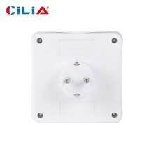 CILIA 1/2 Pcs Surface Schuko Base With 4 Outlets, 250V/16A, White, Portable For Home ,Office And College Use - 歐規F型插(220-240V) - 查看 7