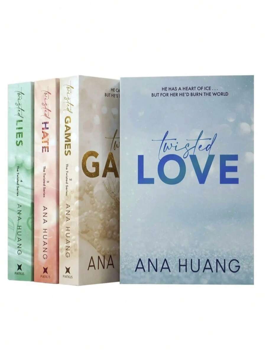 Libros Twisted Saga: 4 Libros (love, Hate, Lies, Games) Ana Huang - Conjuntos - Ver 1
