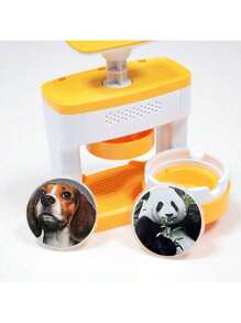 In-Stock Tin Alloy Badge/Emblem Maker Machine, Multi-Sized Equipment Embossing Machine