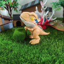 20 件儿童拇指玩具恐龙、迷你恐龙手指木偶套装、迷你卡通恐龙手指木偶、派对礼物、玩耍、学校复活节礼物、（恐龙款式随机）、学校用品老鼠木偶、动物派对礼物、带线木偶 - 彩色 - 查看 24