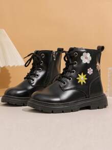 Girls' Boots, New Spring/Autumn Soft Bottom Anti-Slip Princess Short Boots, Girls' Spring/Autumn Boots