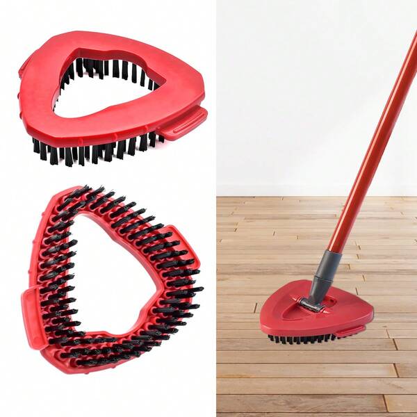 1/2 Peças Escova de Reposição para Mop Giratório Compatível com Sistema de Mop Giratório EasyWring de 1 Tanque, Materiais de Escova de Alta Qualidade, Durável, Fácil de Limpar, Acessórios para Limpeza de Piso de Cozinha e Azulejo