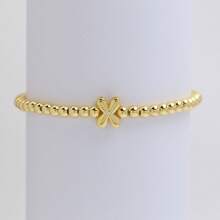 1pc Classic A-Z Initial Letter Bracelet Women 18K Gold Plated Copper Bead Bracelet For Women Jewelry Gift - Letter Bracelet - View 33
