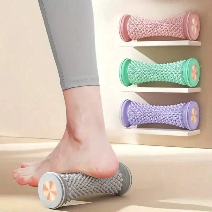 Random Style PVC Massage Foot Roller, Home Tool For Foot Care And Fitness Training, Improve Foot Flexibility And Relieve Tension