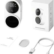 USB充电式牙刷消毒器，壁挂式牙刷架，牙刷消毒装置，自动感应牙刷收纳架，双槽牙刷架，浴室配件，家居装饰 - 彩色 - 查看 11