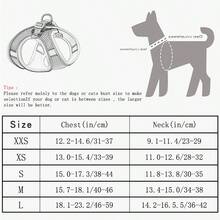HLP423 猫咪安全带和安全带防逃脱套装，可调节柔软小猫背心，舒适户外背心，柔软透气背心，带反光条，方便猫咪行走和旅行 - 彩色 - 查看 3