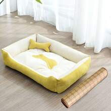 Pet Bed & Crate Mat - Yellow [with Matching Mat] - View 12