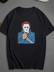 Men Undershirt Tops - Negro - Ver 1