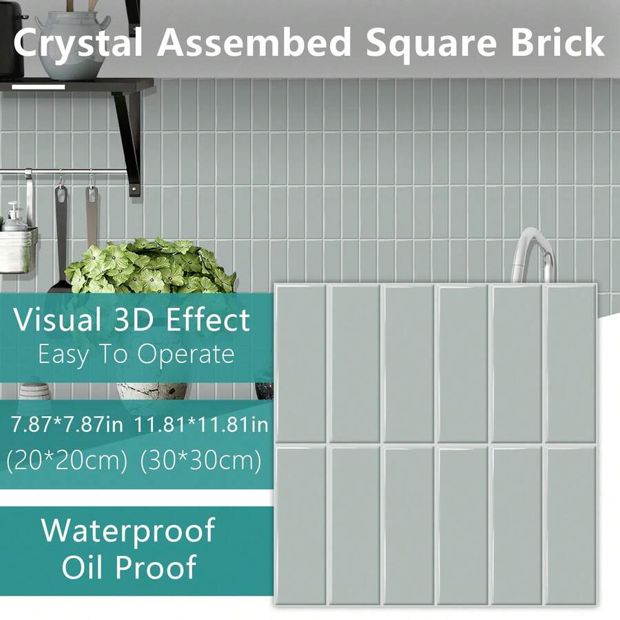 10pcs-self-adhesive-pvc-kitchen-wall-stickers-removable-flat-wall