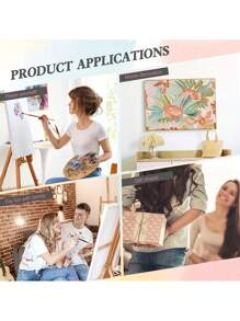 Paint By Number For Adults Beginner, DIY Gift Canvas Painting Kits,A Pair Of Lovers Are Dancing Oil Painting Kit, DIY Paint Adult Crafts For Gift Home Wall 16x20inch