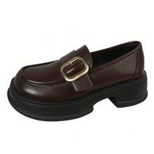 Women Loafers Shoes - 黑色 - 查看 7