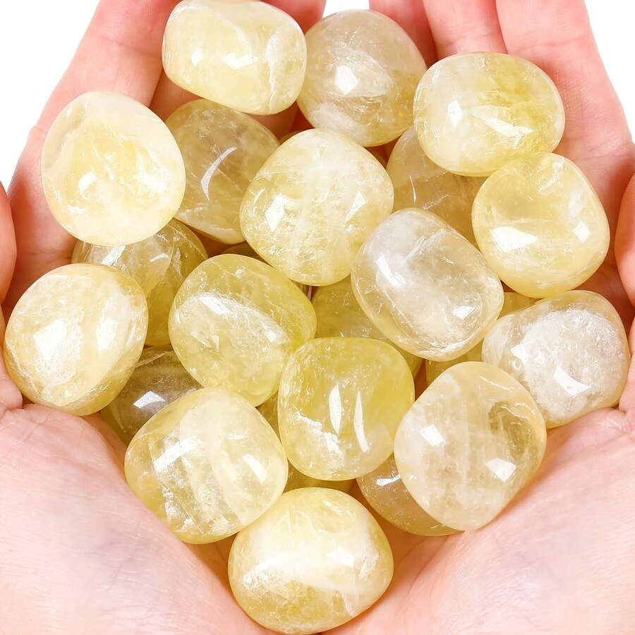 500G 1.1LB Citrine Yellow Crystal Bulk Natural AsymmetricalPolished Stones Tumbled Crystals Gemstone Rocks Fish Tank Aquarium Terrarium Vase Filler Jewelry Making DIY Handcraft For Festival Birthday Gift 0.59-1.57 Inch 1.06oz/3.53oz/7.05oz/17.64oz