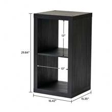 2 Cube Storage Organizer ﻿ A Modern Style Wooden Storage Rack Perfect For Study Rooms, Bedrooms&Dormitories, Living Rooms, And Essential Items For New Homes