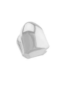 1 Set Classic Smooth Single Tooth & Hollow Tooth Combination Jewelry, Suitable For Party, Daily Wear, Unisex