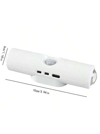 New Magnetic Wand Verlichting Rechargeable Night Light, Slimme Motion Sensor Self Adhesive Hillside Dual Cat Eye Atmosphere Lamp Stairs, Indoor, Outdoor, Balcony view 6