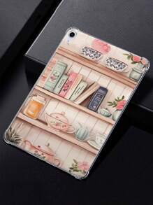 Nuevo estuche protector de silicona suave y transparente con diseño floral pintado para iPad 10.2 2021/2020, iPad Air 5, iPad 9th Gen, iPad Mini 6, iPad Pro 11, iPad 8th Gen, iPad 7th Gen, iPad 10.2 2018