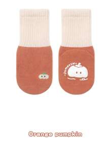 1 Pair Cartoon Anti-Slip Baby Socks For 0-5 Years Old