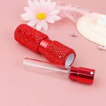 1 pièce Vaporisateur de parfum rechargeableluxueux de 0,27 oz, distributeur de liquide portable anti-fuite, idéal pour le cologne, les liquides, le flacon de parfum rechargeablepour les voyages et l'usage quotidien, accessoires de salle de bain, décoration de la maison