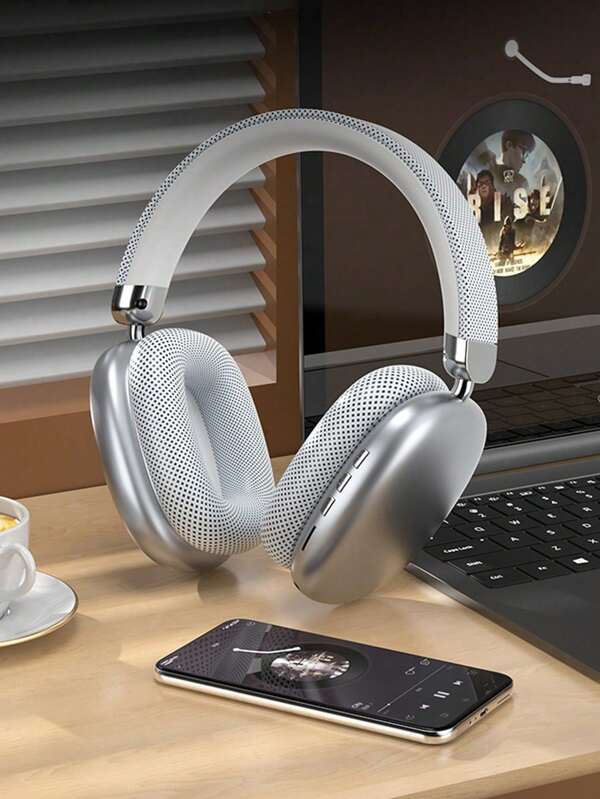Wireless Headphone,Over Ear Headset,Esports & Music Headphones,Wireless Noise-Cancelling Headphones - Personalized Space Audio, USB-C Lossless Audio, For IPhone And Android Compatible, Up To 40 Hours Of Battery Life