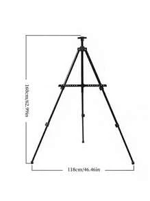 1 件 63 英寸/14.6 英寸可折叠画架，婴儿淋浴标志画架 - 便携式展示架 - 承重 5 磅，适用于婴儿淋浴派对横幅和海报展示可调节金属三脚架地面和桌面画架，大型落地可调节金属绘画画架三脚架黑色底座复活节礼物，婚礼基础画架即时落地海报轻便可折叠生日婚礼户外装饰 - 彩色 - 查看 7