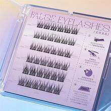 Dorolab Lashes, Dorolab Eyelashes, Dorolab Glue Free Eyelashes, Dorolab Reusable Glue-Free False Eyelashes, Magnetic Lashes With Clamp, Fake Eyelashes No Glue Or Eyeliner Clusters Waterproof (B) - D - 查看 6