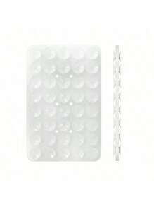 1pc Silicone Suction Cup Phone Holder, Hands-Free Phone Stand, Suitable For Any Smartphone, Great For Selfie And Video Shooting, Ideal Gift For Valentine's Day And Holidays, Essential For Airplane Travel