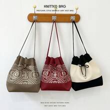 Women Shoulder Bags - 咖色 - 查看 3