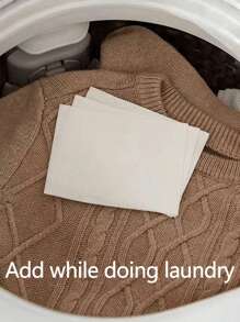 100片/50片/30片衣物除色洗衣片，防染色衣物纸