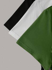 Women T-Shirts - Army Green - View 3