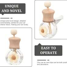 4pcs/6pcs Car Fragrance Refillable Bottle For Air Vent Decoration, Essential Oil Diffuser, Aromatherapy Diffuser Bottle, Air Vent Car Accessories, Empty Bottle (Does Not Contain Essential Oils), Car Essential Oil Diffuser, Suitable For Use In Car, Home Or Office, Fragrance Diffuser - Suitable For Any Scenario: Bedroom, Toilet, Bathroom, Travel Size, Safe For All Vehicles