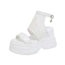 Women Platforms & Wedge Sandals - White - View 8