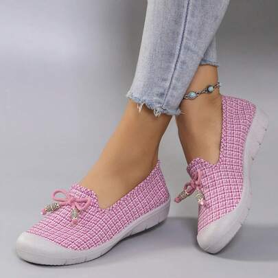 Atmungsaktive flache Sommerschuhe für Damen, lässige Sneakers,  mit kostenlosem Versand