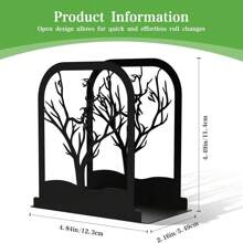 1 pieza Soporte para filtro de café, estante de almacenamiento de papel de café para filtros en forma de cono, en forma de T, cuadrados, apto para el hogar, la cocina, el restaurante, el picnic, la fiesta, la boda.