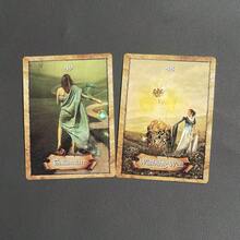 The Enchanted Map Oracle Tarot Cards, English Version, Ideal Gift For Festivals And Parties - Multicolor - View 3