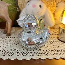 1pc Mirror Mosaic Duck Disco Ball Ornaments Party Decoration Best Gifts Birthday Graduation