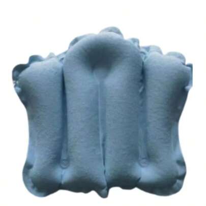 Inflatable Bath Pillow Waterproof Bathtub Soft Bath Cushion With Suction Cups For Home Tub Neck And Shoulders Aid Bath Pool