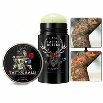 Crème de soin rafraîchissante pour tatouage - non grasse, hydratation longue durée pour une nutrition profonde de la peau, crème hydratante et nourrissante pour une rétention de couleur longue durée