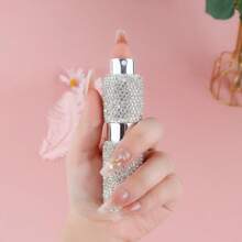 1 pièce Vaporisateur de parfum rechargeableluxueux de 0,27 oz, distributeur de liquide portable anti-fuite, idéal pour le cologne, les liquides, le flacon de parfum rechargeablepour les voyages et l'usage quotidien, accessoires de salle de bain, décoration de la maison