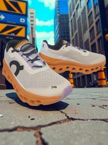 Tenis running clou narnaja balnco low en caja - Naranja - Ver 2