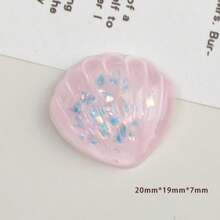 15 个贝壳形图钉，软木板贝壳装饰图钉，适用于学校、办公室、公告板、地图、照片墙、备忘板、学校用品、返校