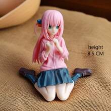 Seated Pose Anime Beauty Figurine, Characterized By Its Exquisite And Detailed Texture, Making It A Perfect Addition For Collectors And An Ideal Gift For Gift-Givers. Celebrate The Holidays In Style With This Cool Anime Collectible, Creative Anime Model, Suitable For Home Decoration, Car Ornament, And As A Holiday Present. - 彩色 - 查看 11