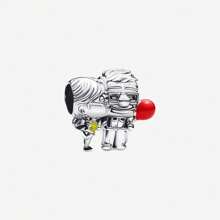 Disney 1 pieza Charm colgante con diseño de Dumbo y bordado "Mum" chapado en plata para pulsera o collar, regalo ideal para festividades
