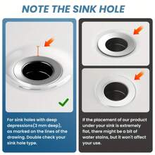 Bathroom Sink Drain Strainer,Pop Up Sink Drain Filter With Removable Stainless Steel Filter Basket Hair Catcher,Bathroom Drain Stopper Sink Plug For 1.1"-1.45" Basin Drain Holes - 1PC - View 5