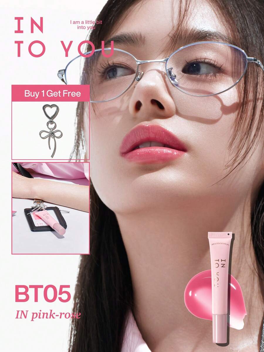INTO YOU INTOYOU Soft Lip Gloss, Long-Lasting Moisturizing, Non-Fading, Non-Transferring