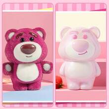 MINISO Disney Huggy Bear Mini Blind Box, Cute Strawberry Scented Design, High-Quality PVC Flocked Material, Suitable For Desktop Decor, Bag Pendant And Gifts (1pc, Random Delivery) - Multicolor - View 6
