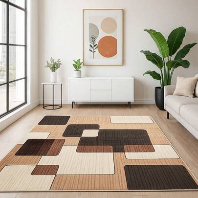 Casa Laura Enxovais Tapete Flannel Macio Em Estampas Modernas 2.00 x 1.50 - Várias Cores