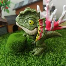 20 件儿童拇指玩具恐龙、迷你恐龙手指木偶套装、迷你卡通恐龙手指木偶、派对礼物、玩耍、学校复活节礼物、（恐龙款式随机）、学校用品老鼠木偶、动物派对礼物、带线木偶 - 彩色 - 查看 31