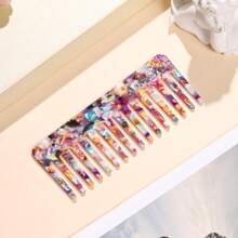 Personalized Acetate Comb Engraving | Wedding Gift | Bachelorette | Bridal Shower | Bridesmaid Proposal | Birthday | Graduation | Halloween Gift - Multicolor - View 7